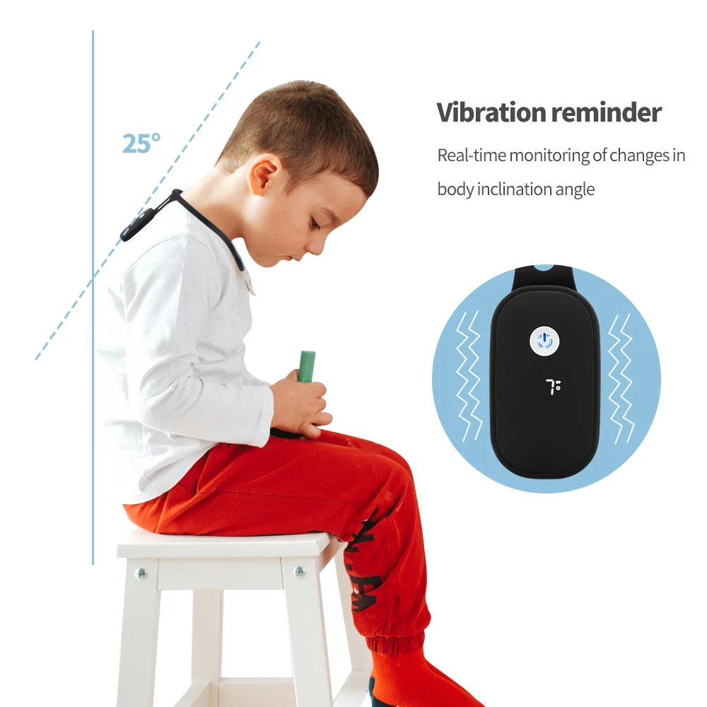 Smart Posture Corrector – Vibration Reminder for Adults & Kids