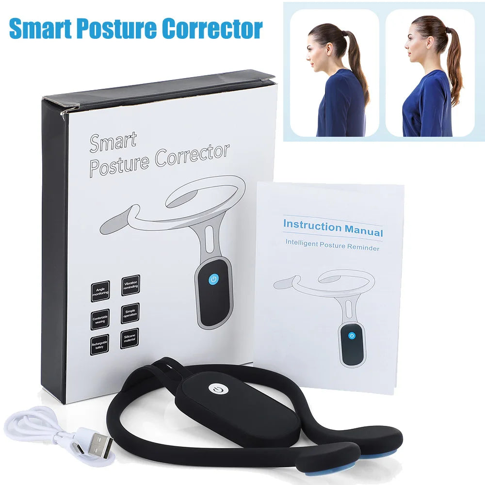Smart Posture Corrector – Vibration Reminder for Adults & Kids